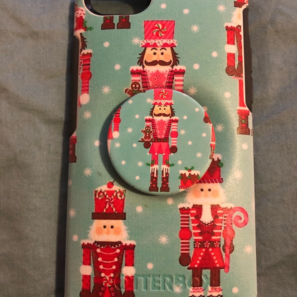 Iphone 8 Otter Box/Popsocket Combo Case - image 3